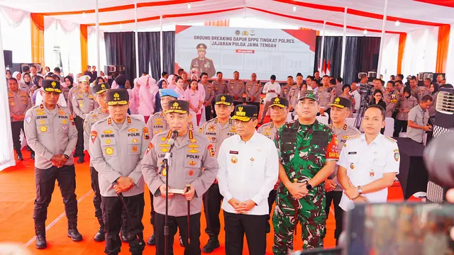 Kapolri Resmikan 24 Dapur SPPG: Program MBG Sukses di Jateng