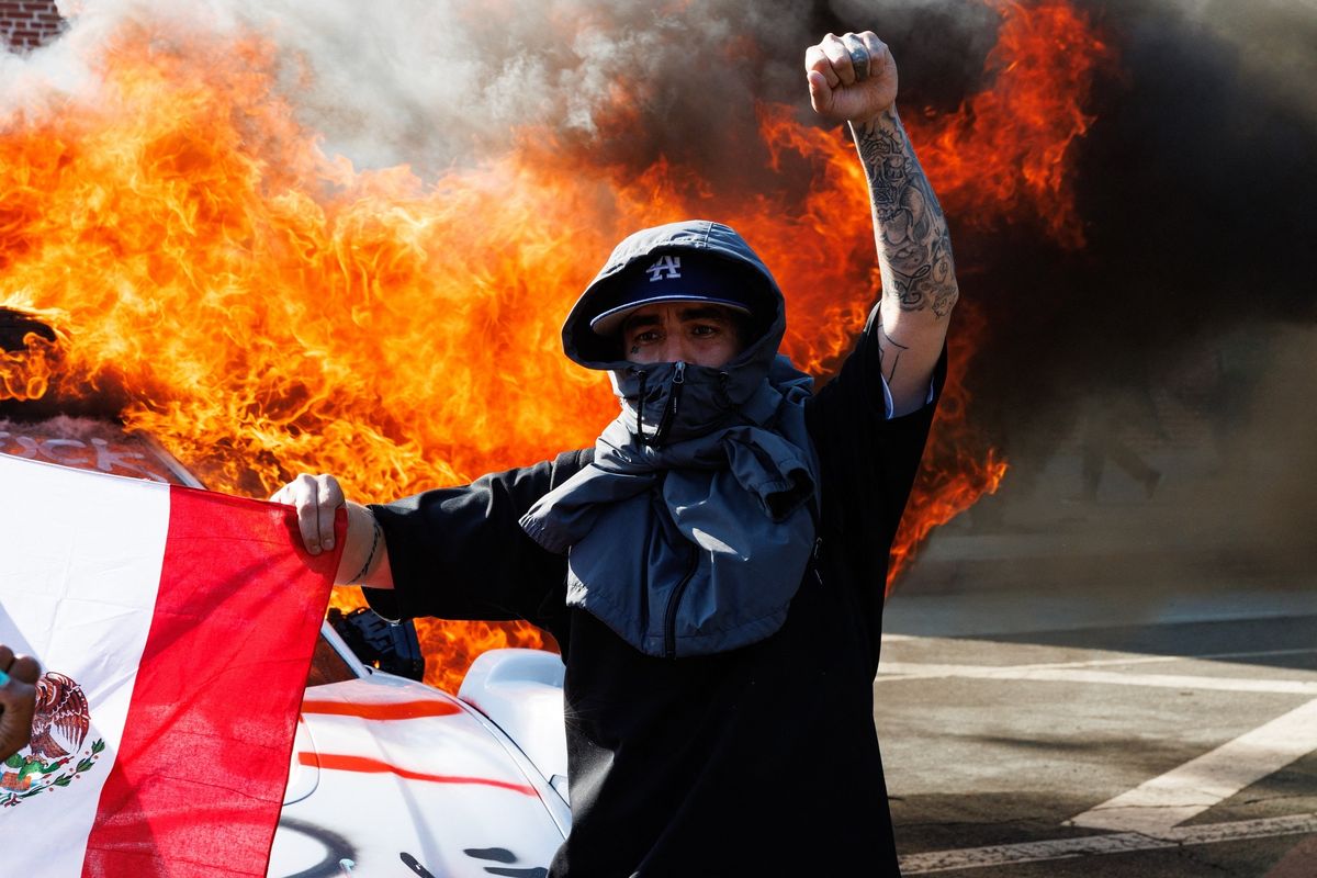 Los Angeles Terbakar: Trump Tuduh Demonstran Agen Asing