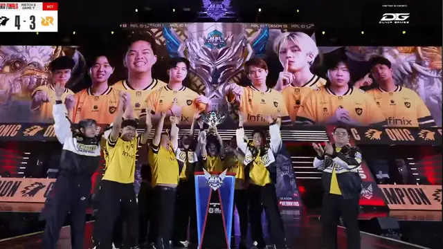 ONIC Esports Taklukkan RRQ, Juara MPL ID Season 15!