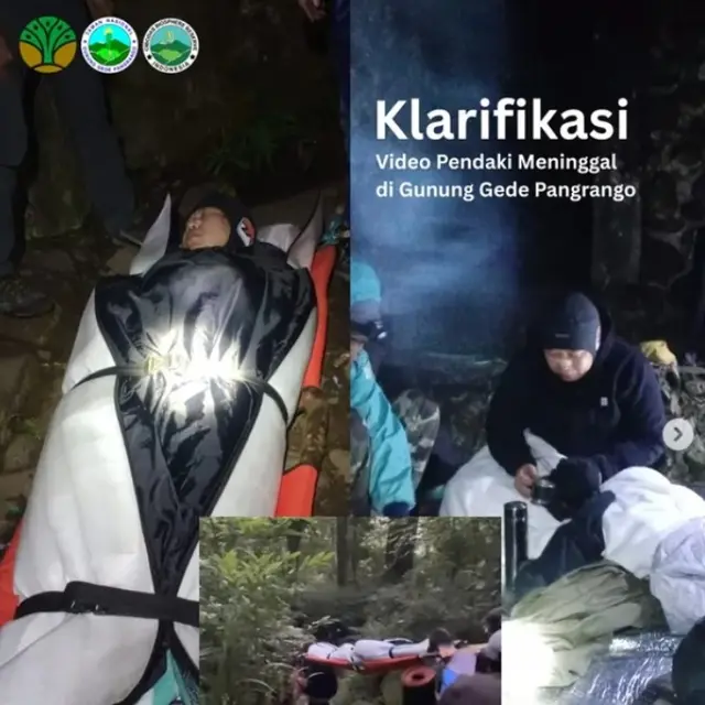 Pendaki Gunung Gede Pangrango Selamat, Hoaks Beredar?